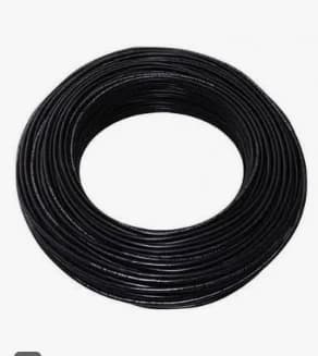 Cable solar negro